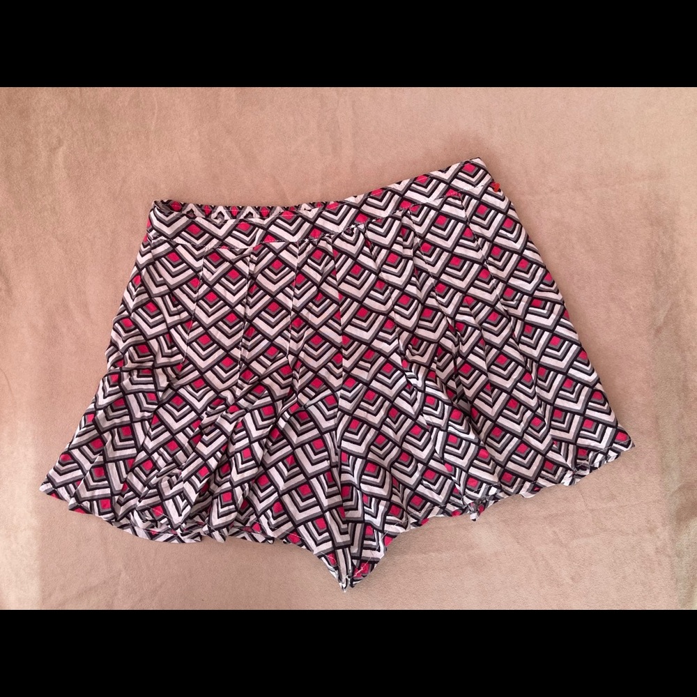 Hollister Retro Print Mini Skort